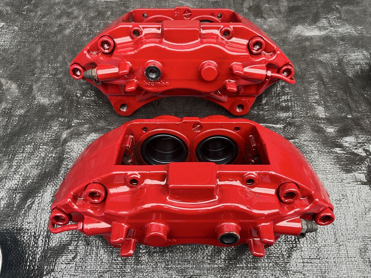 CT9A 純正 brembo ブレンボ ブレーキ キャリパー 前後 ランエボ ランサーエボリューション CT9W CP9A 1台分 エボ5 6 7 8 9 O/H_画像9