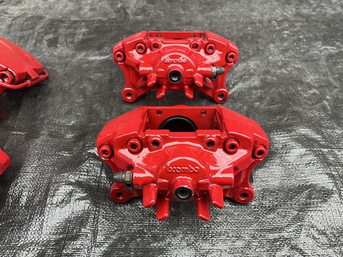 CT9A 純正 brembo ブレンボ ブレーキ キャリパー 前後 ランエボ ランサーエボリューション CT9W CP9A 1台分 エボ5 6 7 8 9 O/H_画像10