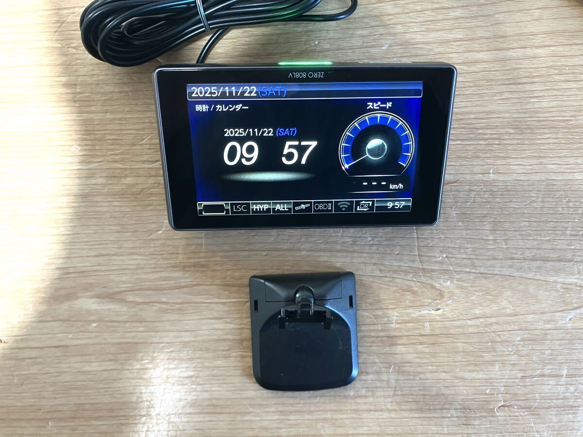 79 美品 ZERO 808LV コムテック COMTEC GPSレーダー探知機 リコール対策済_画像3