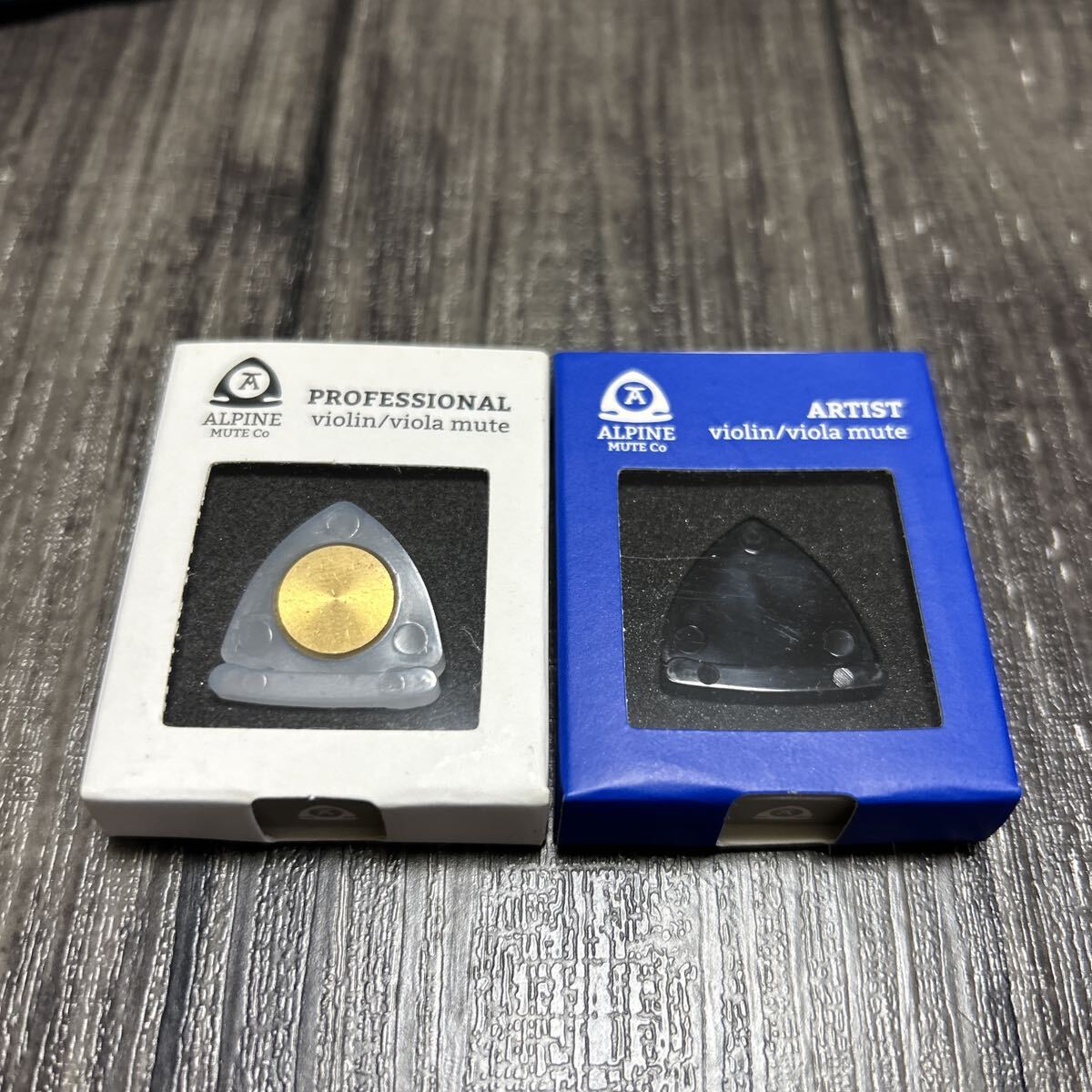 Alpine アルパイン バイオリン ビオラ用 ミュート2個セット_画像1