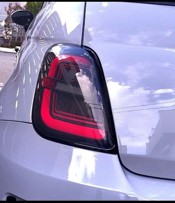 【KYAT】 Fiat500e タイプテールランプ　Abarth595 アバルト595 アバルト500 FIAT500　シリーズ4向け_画像1