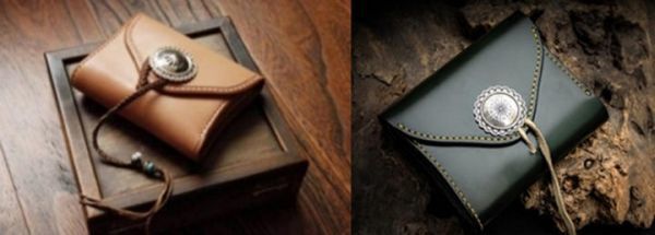 送料無料 財布 小銭入れ ウォレット 透明 アクリル型 レザークラフト 型紙 趣味 手芸 ホビー ハンドメイド レザー_画像3