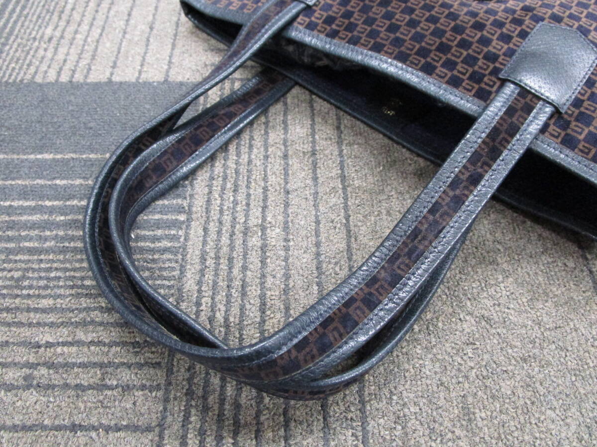 【必見】 GUCCI グッチ GGロゴ トートバッグ ショルダーバッグ ヴィンテージ オールドグッチ 170 002 4987_画像6