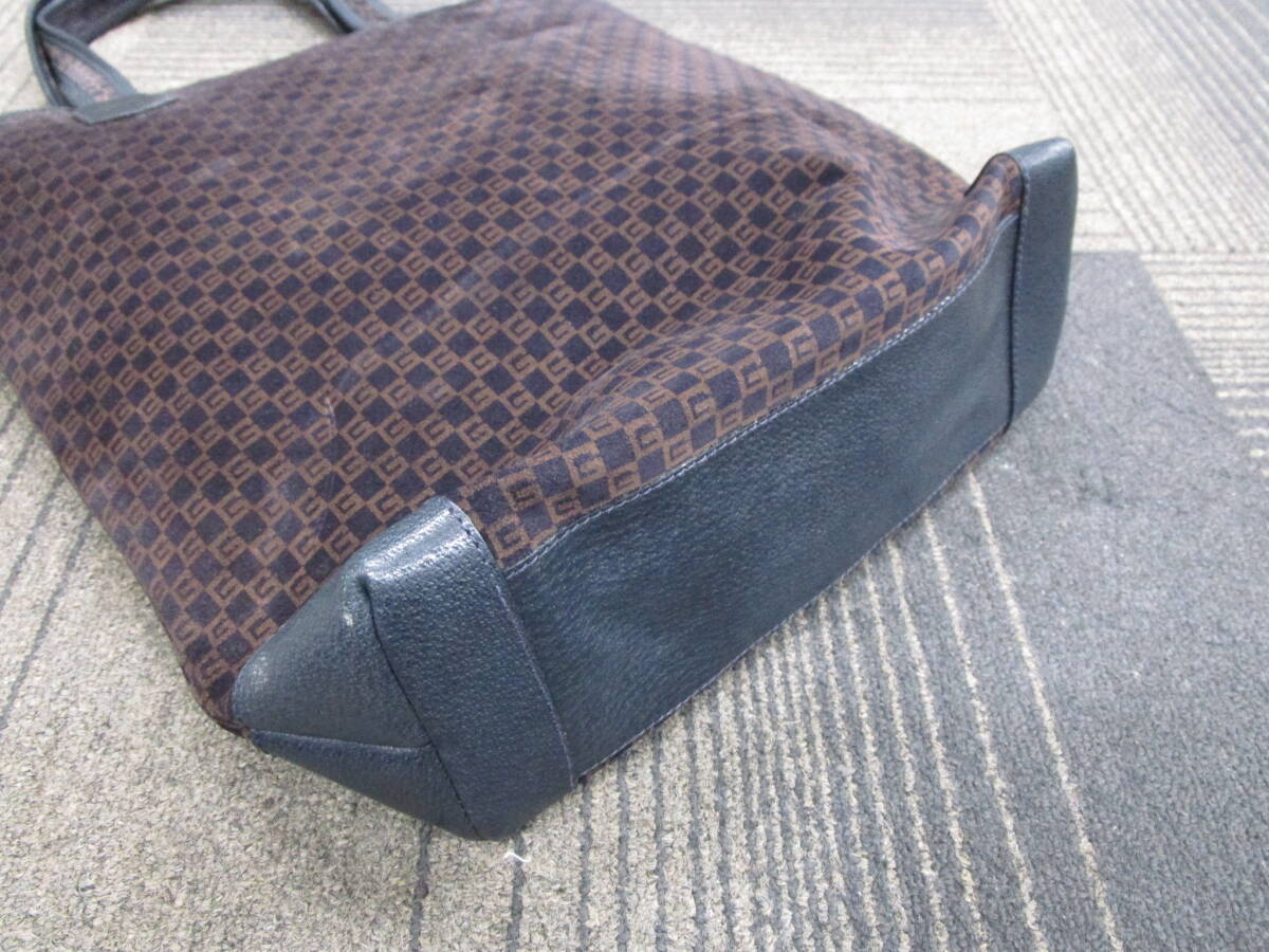 【必見】 GUCCI グッチ GGロゴ トートバッグ ショルダーバッグ ヴィンテージ オールドグッチ 170 002 4987_画像8