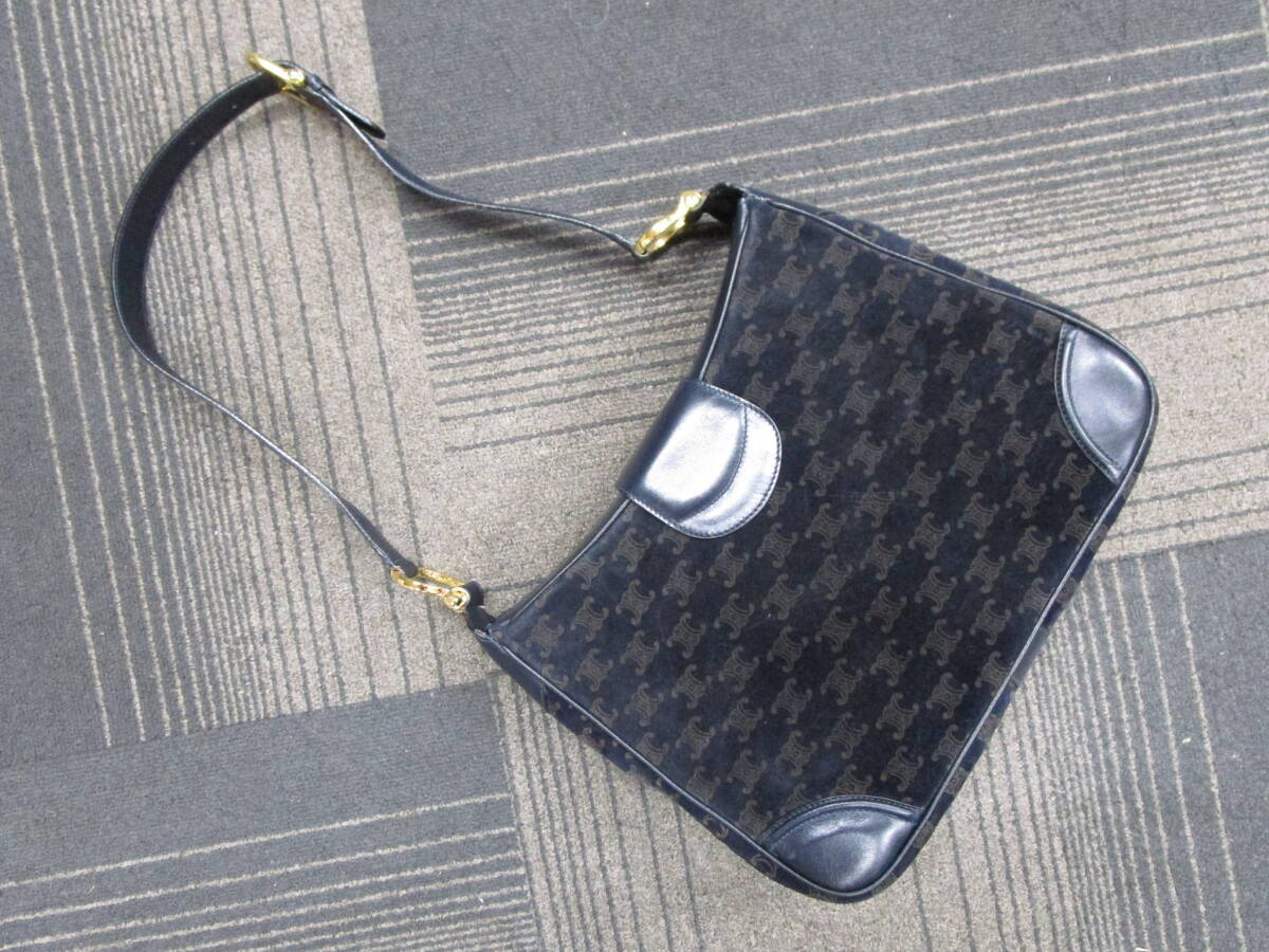 【必見】 CELINE セリーヌ ショルダーバッグ ヴィンテージ old オールド_画像3