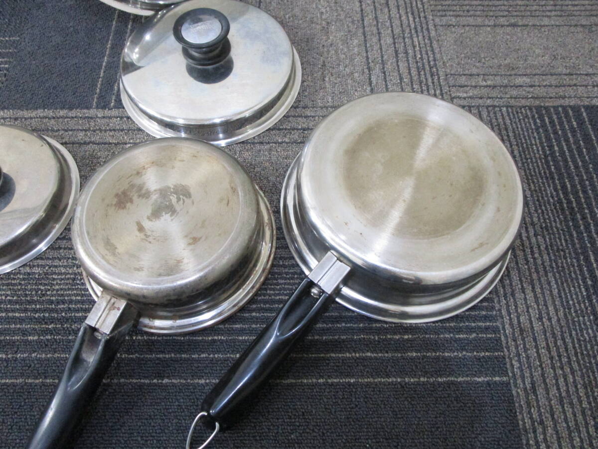 【必見】 Queen クイーン Amway アムウェイ 両手鍋 片手鍋 鍋 調理器具 蒸し器 大量 まとめ_画像8