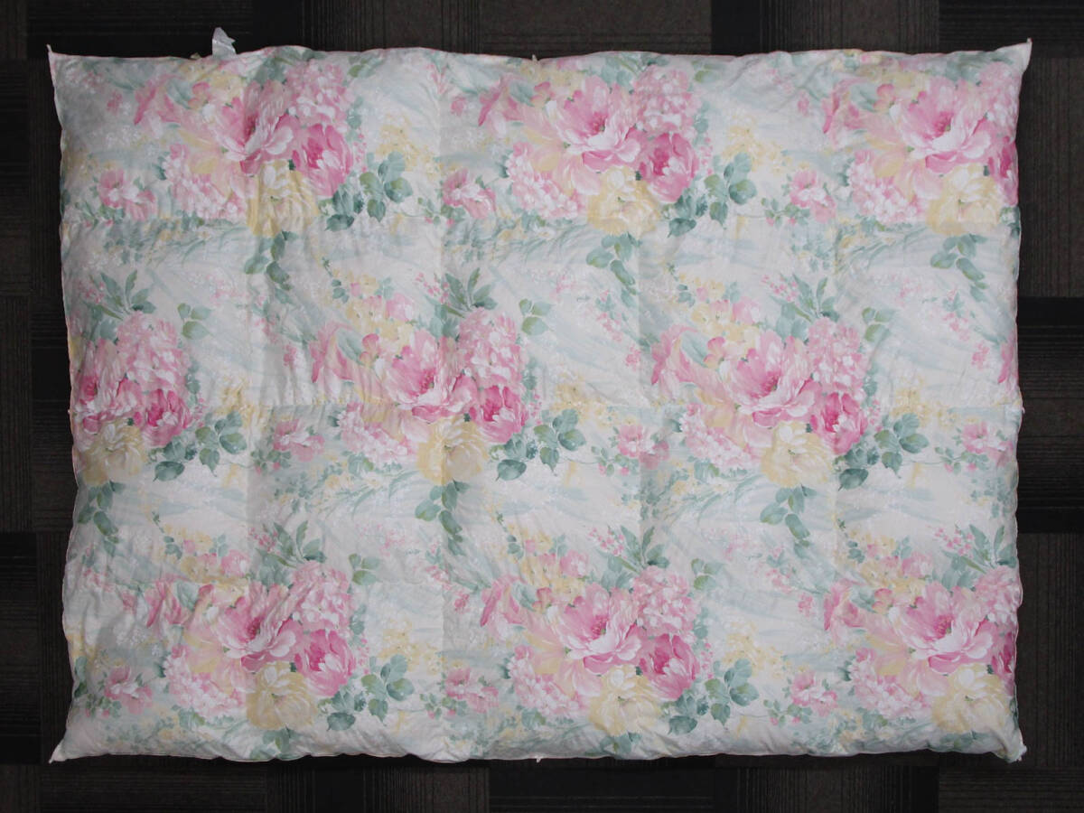 【必見】 日本製 羽毛掛ふとん 羽毛ふとん シングル 2点 まとめ ダウン95% フェザー5%_画像3