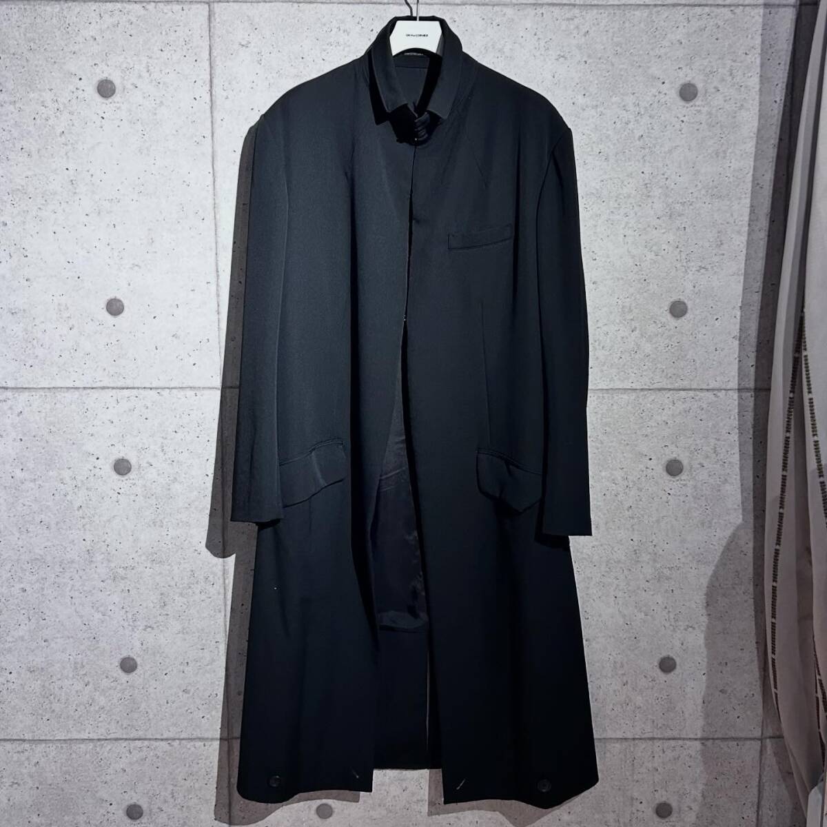 ONtheCORNER ITEM No.2100/YohjiYamamoto POURHOMME ヨウジヤマモトプールオム フックデザイン燕尾ジャケット 22aw size:3_画像1