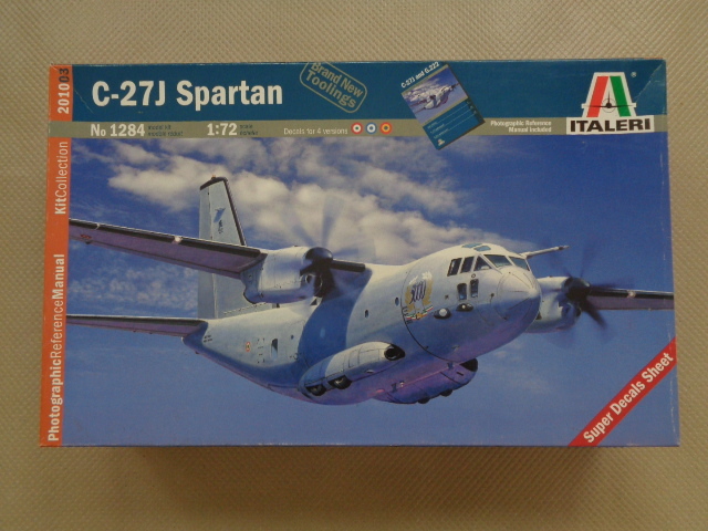 イタレリ　ITALERI　1/72　C-27J　Spartan　スパルタン　小写真集付き　未開封_画像1