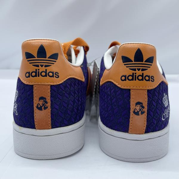 [ б/у ]ADIDAS SUPER STAR35TH MUSIC MISSY ELLIOTT 114206 лиловый 28cm ^ бойцовая рыбка есть есть [240019513263]