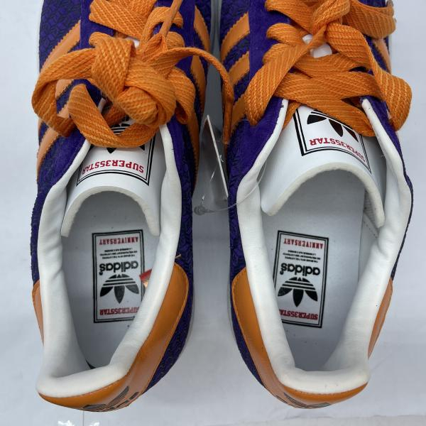 [ б/у ]ADIDAS SUPER STAR35TH MUSIC MISSY ELLIOTT 114206 лиловый 28cm ^ бойцовая рыбка есть есть [240019513263]