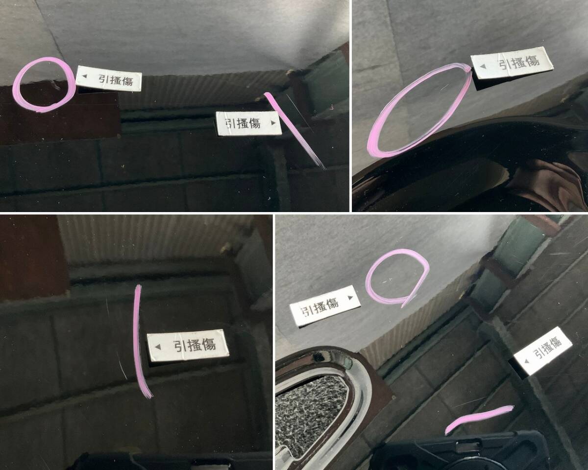 X056-ク　アルファード/ヴェルファイア　AGH30/GGH30　リア　スライド　ドア　左　カラー:黒系　☆_画像5