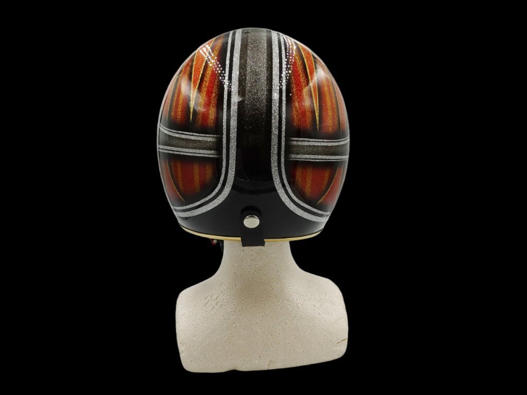 [ оборудование орнамент для ] смотреть человек. глаз ... custom стиль!! шлем ламе ввод свободный размер 57-59cm оборудование орнамент для мода общественная дорога использование не возможно 