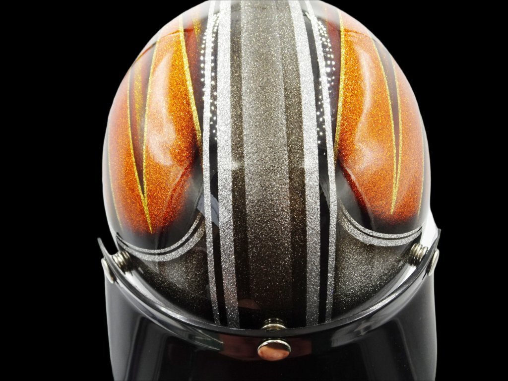 [ оборудование орнамент для ] смотреть человек. глаз ... custom стиль!! шлем ламе ввод свободный размер 57-59cm оборудование орнамент для мода общественная дорога использование не возможно 