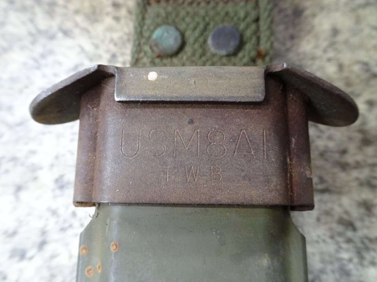  ружье .M7 M8s покрытие do Вьетнам война Вьетнам война милитари оборудование ржавчина есть Junk 