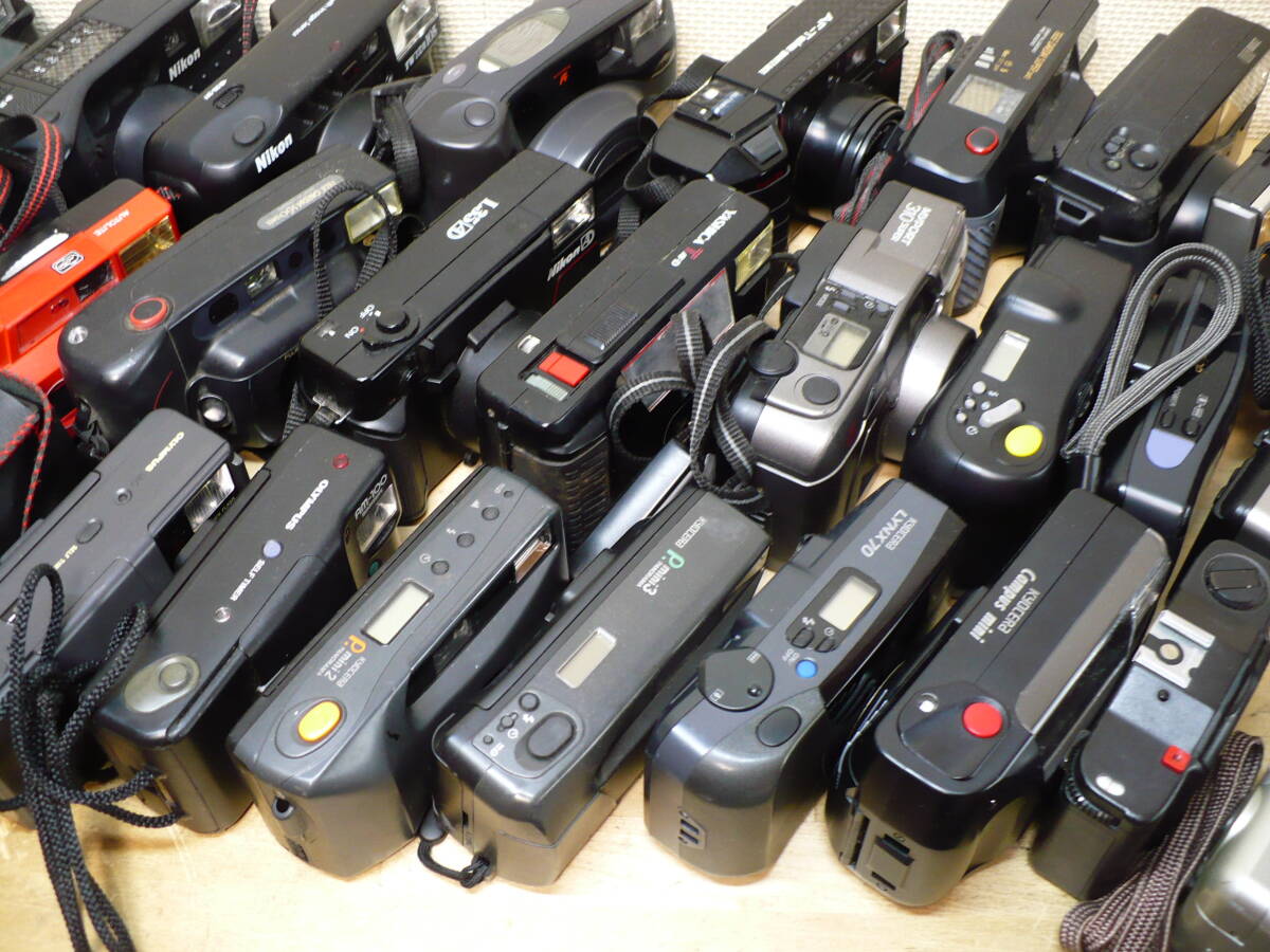 まとめて 32台★コンパクトカメラなど●いろいろ◆OLYMPUS・FUJIFILM・Canon・KYOCERRAなど■_画像4