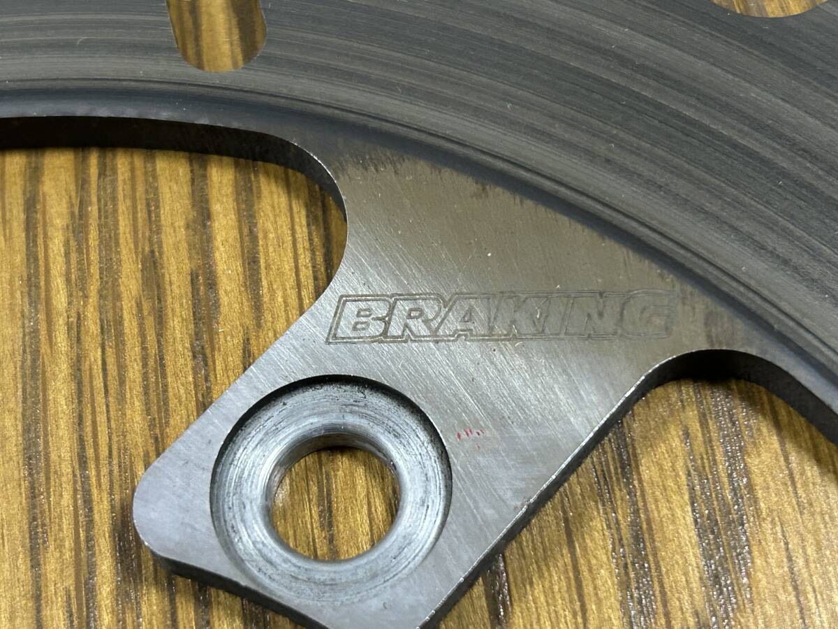 BRAKING ブレーキング ウェーブディスク ZRX1100 ZRX1200R ZRX1200S ZZR1200 KAWASAKI カワサキブレーキ リアローター_画像2