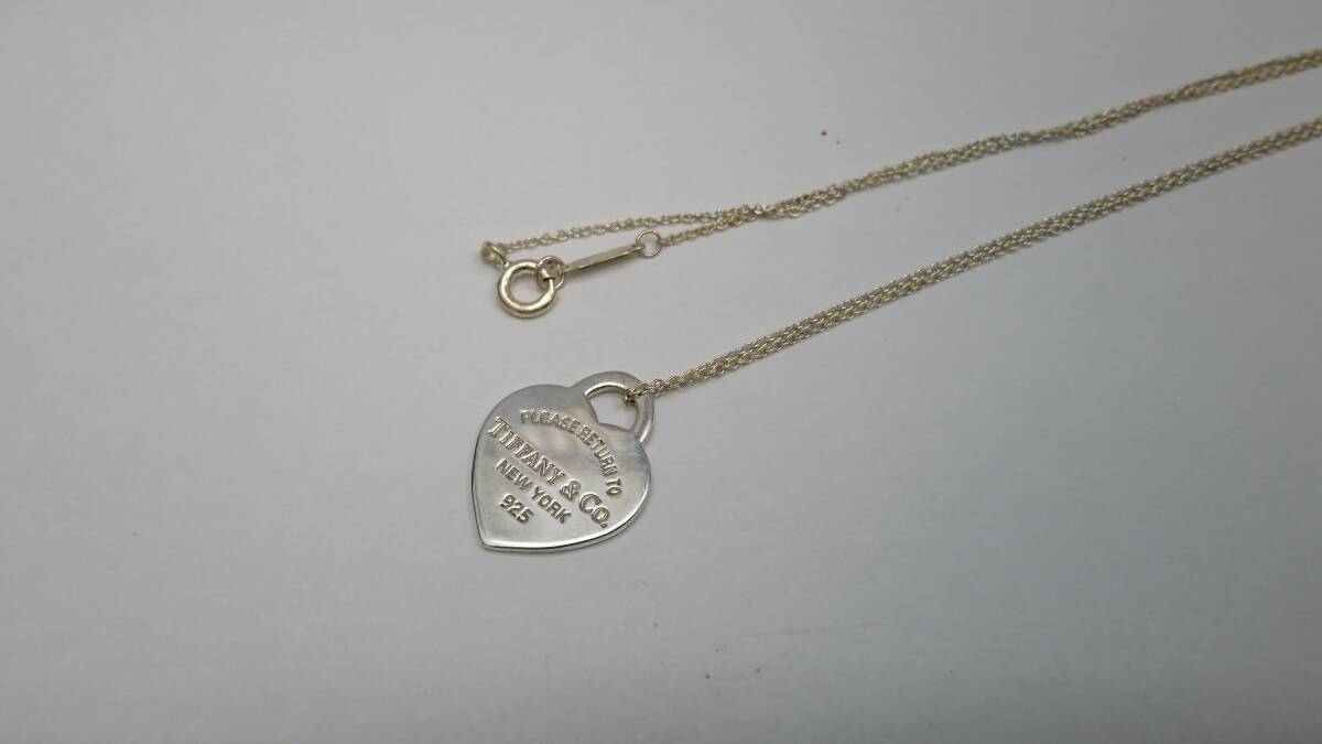 17231 ティファニー TIFFANY＆Co. ネックレス リターントゥハート SV925 _画像2