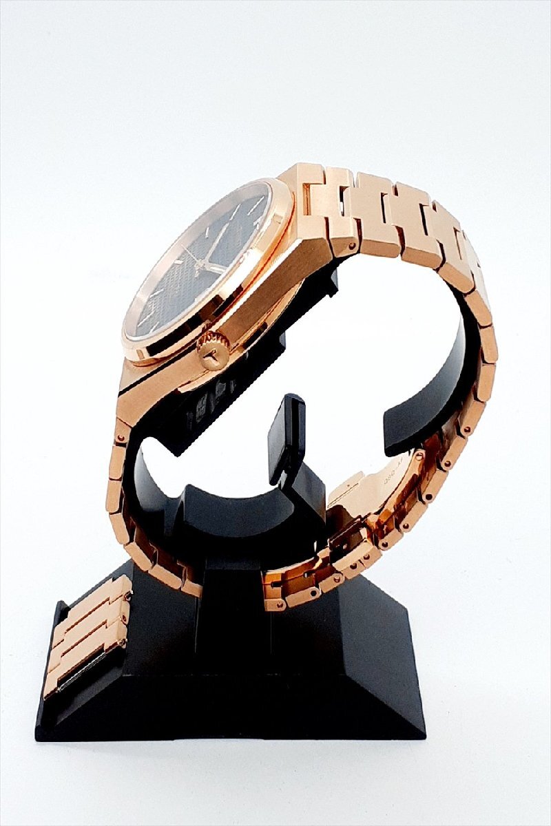 【b04】稼働品　TISSOT PRX 40mm T137.407.33.041.00 40mm 時計　自動巻き　メンズウォッチ　ジャンク　箱付き　精度未確認_画像5