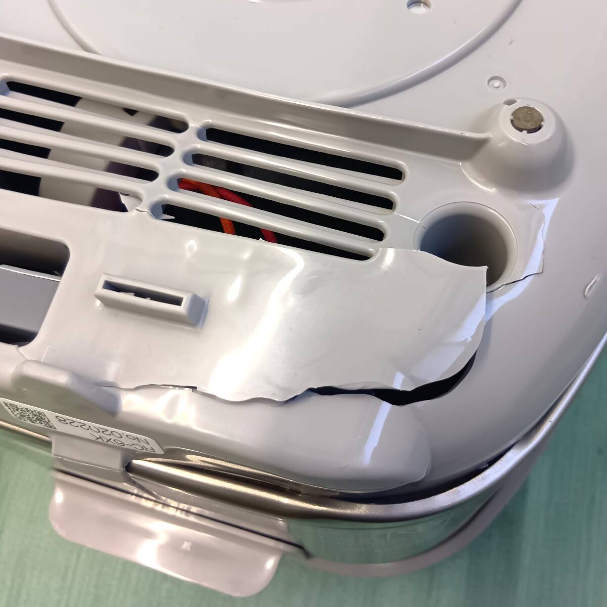 【7124】 中古品 2017年製 東芝 RC-6XK IHジャー炊飯器 3.5合炊き_画像9