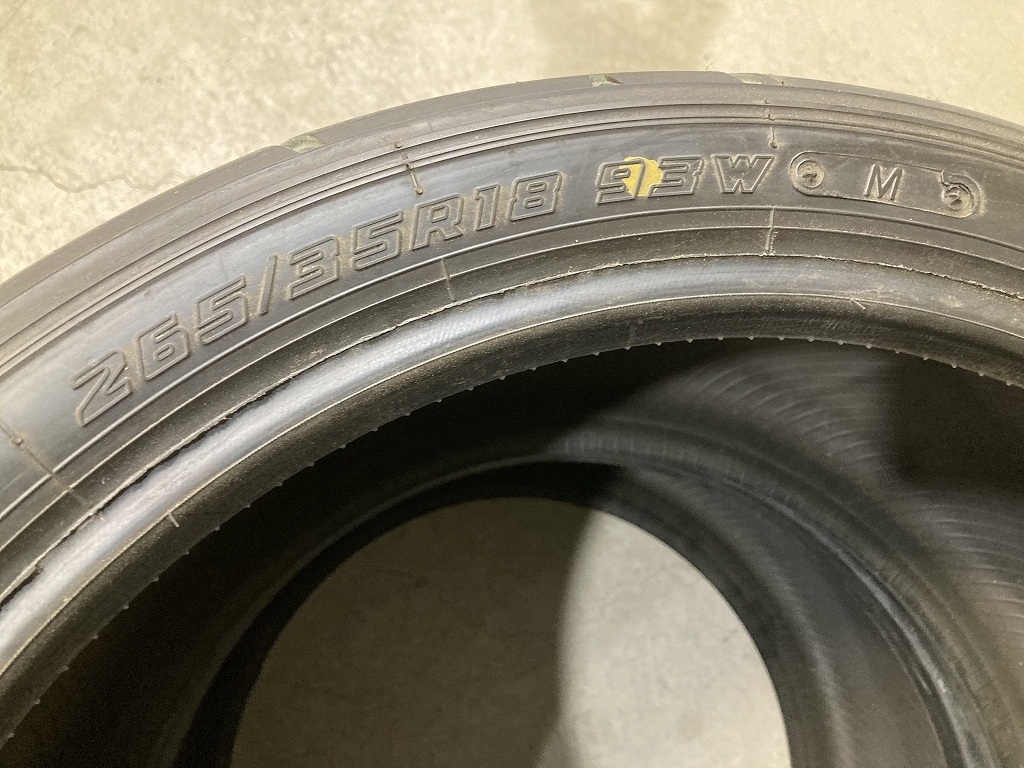 шероховатость гора '22 год производства YOKOHAMA ADVAN A050 265/35R18 2 шт. комплект M Compound Yokohama Advan (W1525)
