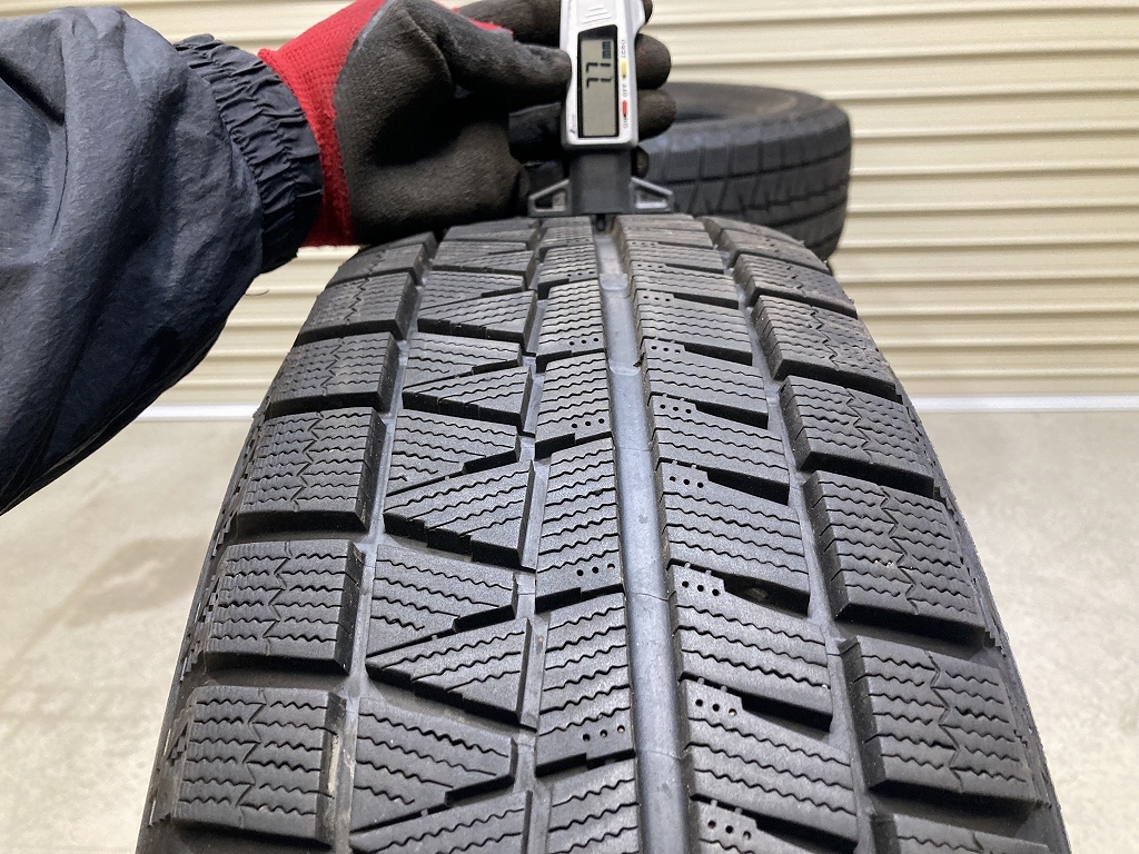 バリ溝 ’21年製 BRIDGESTONE ICEPARTNER2 215/65R16 4本セット ブリヂストン アイスパートナー2 (W1634)_画像7