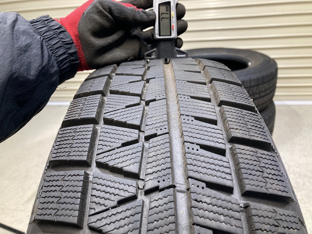 バリ溝 ’21年製 BRIDGESTONE ICEPARTNER2 215/65R16 4本セット ブリヂストン アイスパートナー2 (W1634)_画像8