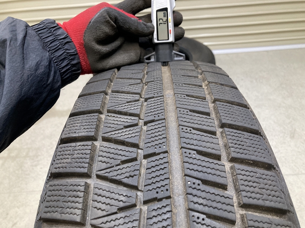 バリ溝 ’21年製 BRIDGESTONE ICEPARTNER2 215/65R16 4本セット ブリヂストン アイスパートナー2 (W1634)_画像9