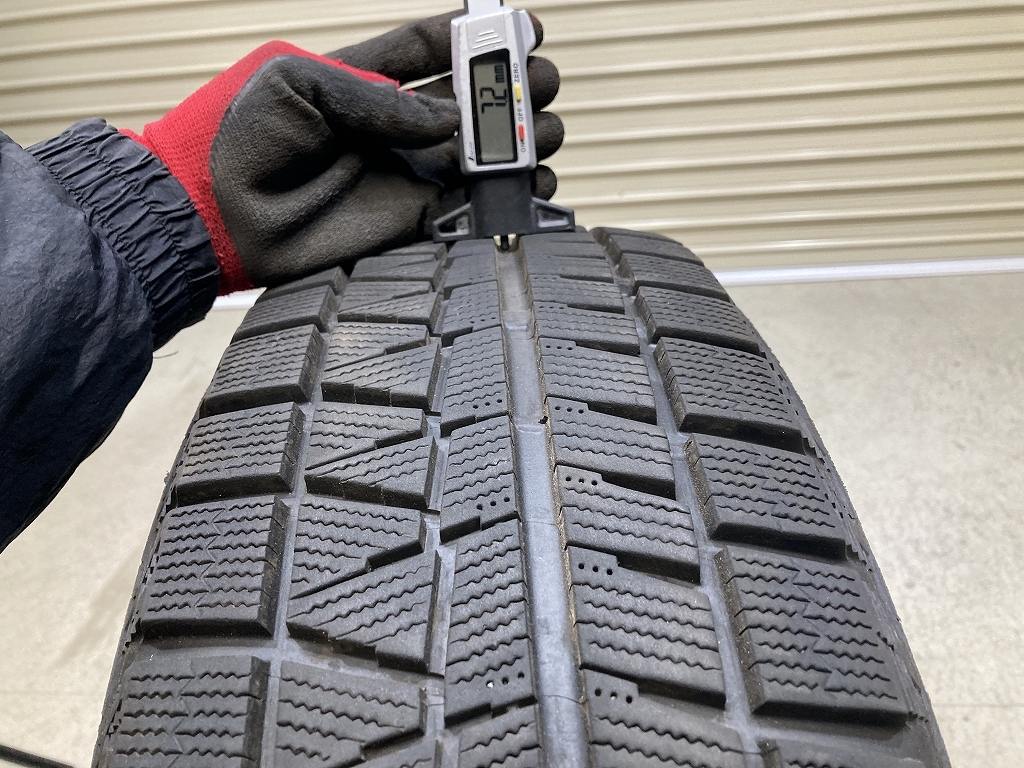 バリ溝 ’21年製 BRIDGESTONE ICEPARTNER2 215/65R16 4本セット ブリヂストン アイスパートナー2 (W1634)_画像10