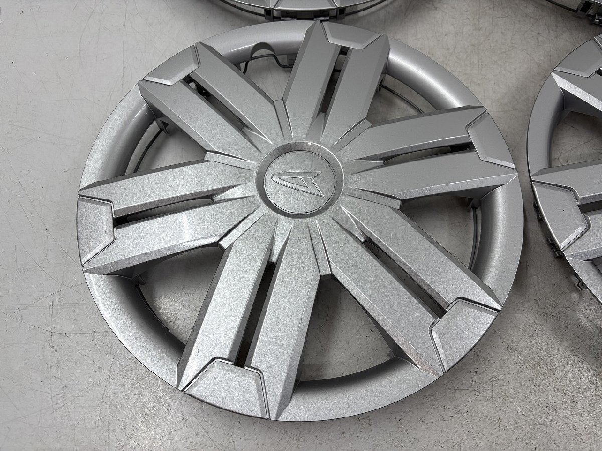 新車外し ダイハツ S700V アトレー ハイゼットカーゴ 純正 12インチ ホイールキャップ 4枚セット 1台分 42602-B5110 S710V W3503_画像2