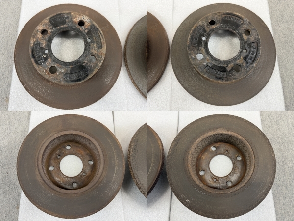 HB21S アルトワークス 純正 フロント ブレーキキャリパー ローター セット (V4654)_画像8