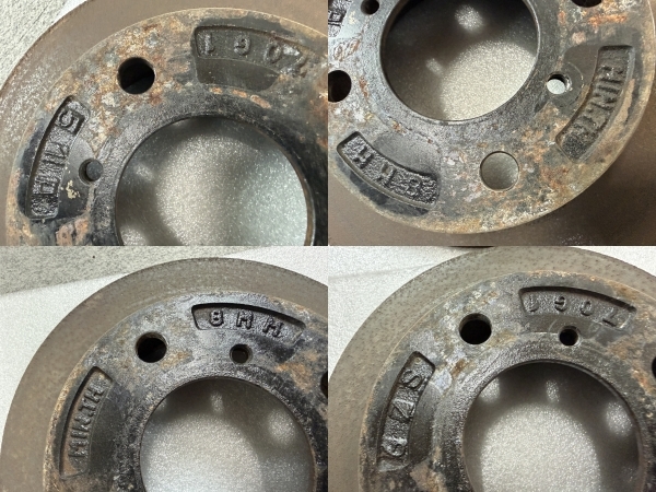 HB21S アルトワークス 純正 フロント ブレーキキャリパー ローター セット (V4654)_画像9