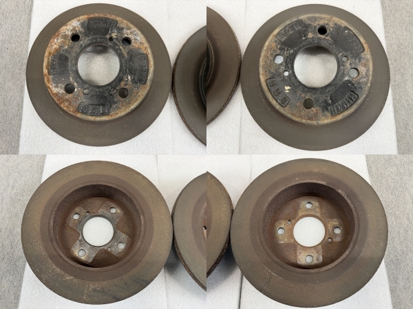 HB21S アルトワークス 純正 リア ブレーキキャリパー ローター セット (V4655)_画像8