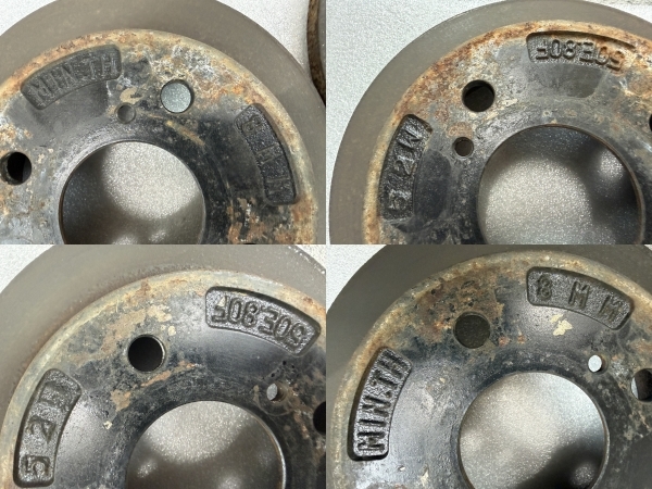 HB21S アルトワークス 純正 リア ブレーキキャリパー ローター セット (V4655)_画像9