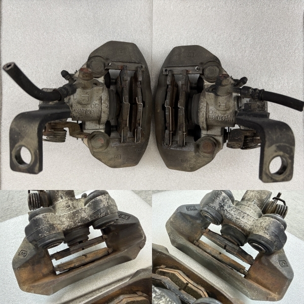 HB21S アルトワークス 純正 リア ブレーキキャリパー ローター セット (V4655)_画像2