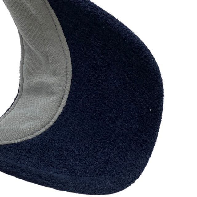 【新品】ZOY ネイビー　ゴルフ メランジオーガニックパイルバイザー UNISEX　_画像7