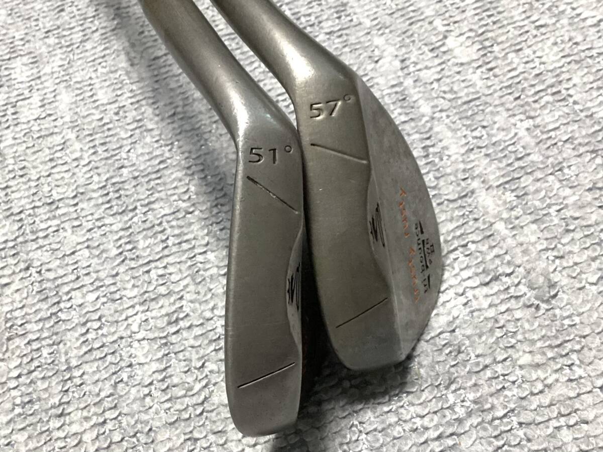 ノーメッキ ★★ cobra コブラ trusty rusty トラスティラスティ 51° 57° PROJECT X 5.5 ウェッジ 2本セット ★★_画像5