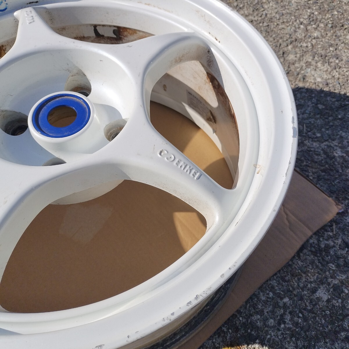 売り切り！エンケイRP01 17インチ 8J ET38 PCD114.3 4穴 1本 ENKEI RACING RP-01_画像2