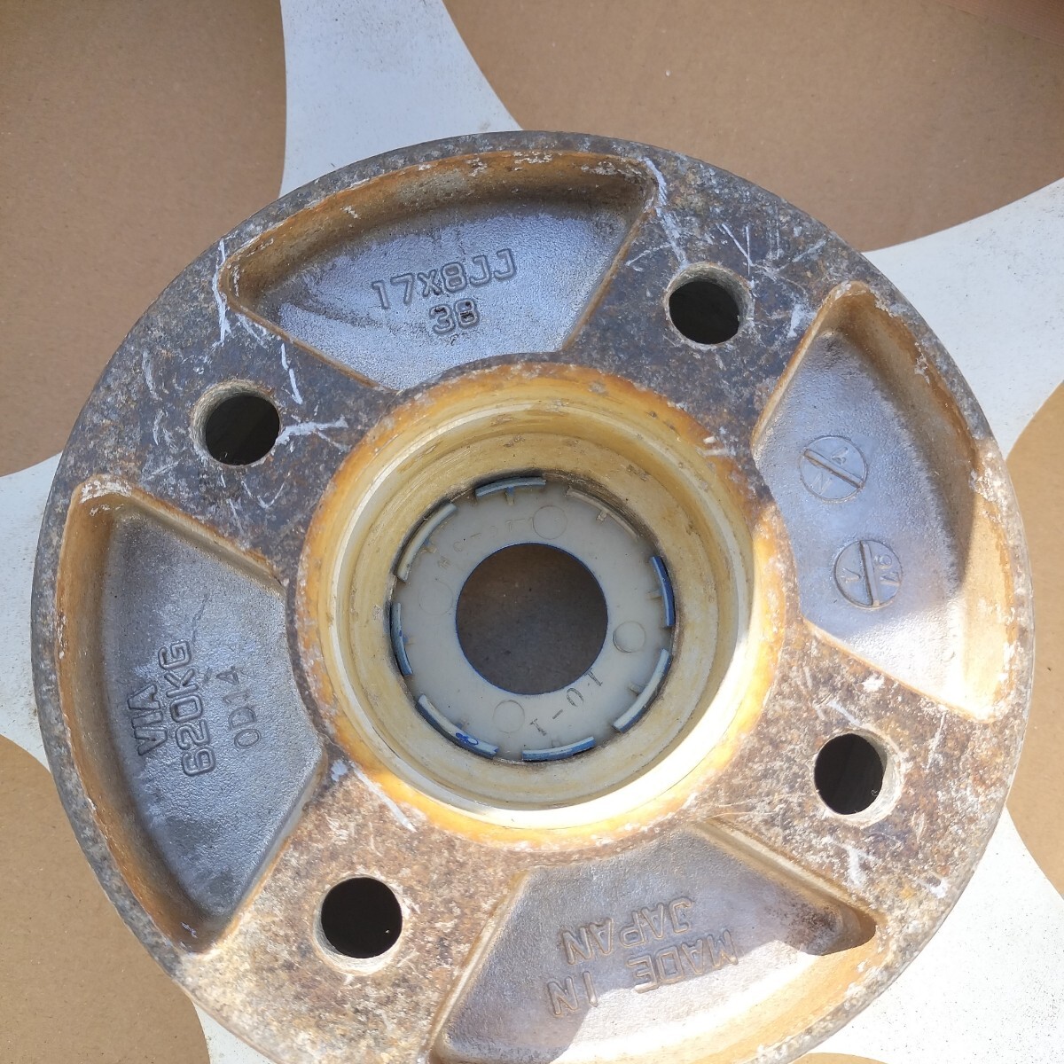 売り切り！エンケイRP01 17インチ 8J ET38 PCD114.3 4穴 1本 ENKEI RACING RP-01_画像5