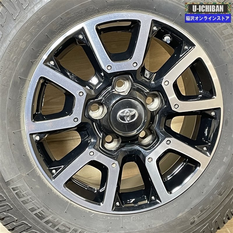US トヨタ タンドラ TRD 純正 8-18+60 5H150 ミシュラン LTX A/T2 275/65R18 2020年製 タンドラ 等 18インチ 4本セット 009_画像3