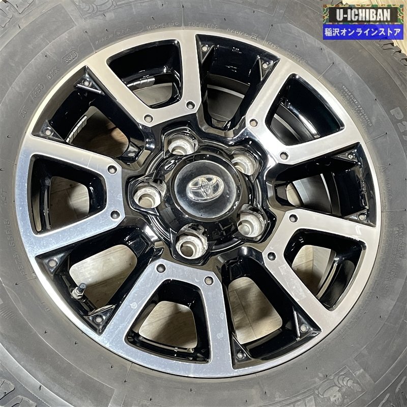 US トヨタ タンドラ TRD 純正 8-18+60 5H150 ミシュラン LTX A/T2 275/65R18 2020年製 タンドラ 等 18インチ 4本セット 009_画像5