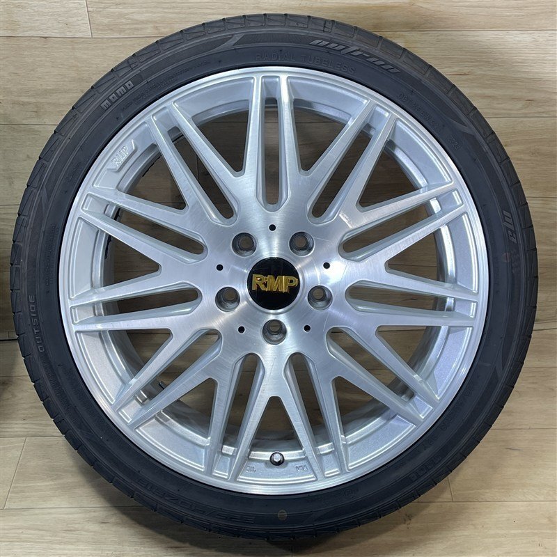 RMP 7-18+48 5H114.3 MOMO OUTRUN M3 225/40R18 2023年製 ☆ ～C27セレナ 等 18インチ 4本セット 009_画像2