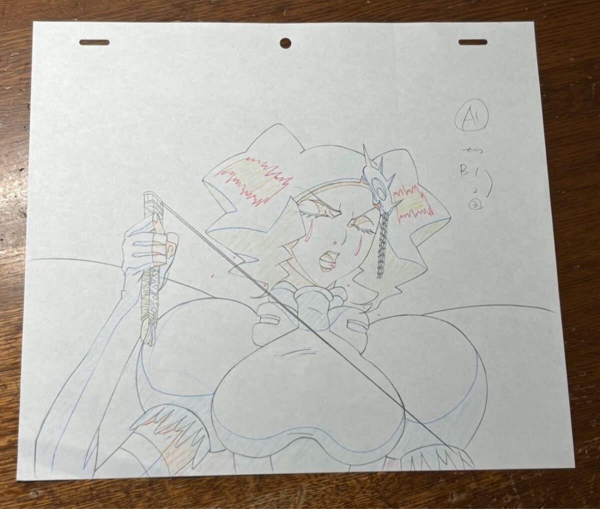 BLEACH セル画　アニメ　直筆原画　黒崎一護　ハリベル　松本乱菊　チルッチ　朽木ルキア　リルカ_画像6