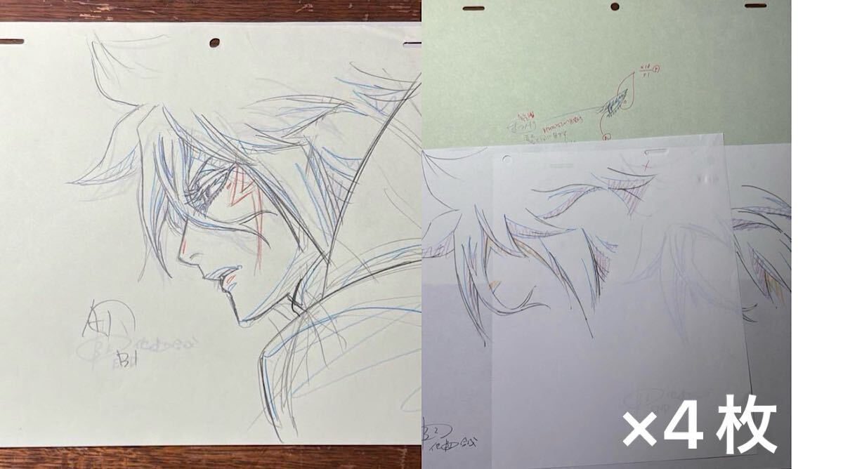 BLEACH セル画　アニメ　直筆原画　黒崎一護　ハリベル　松本乱菊　チルッチ　朽木ルキア　リルカ_画像7