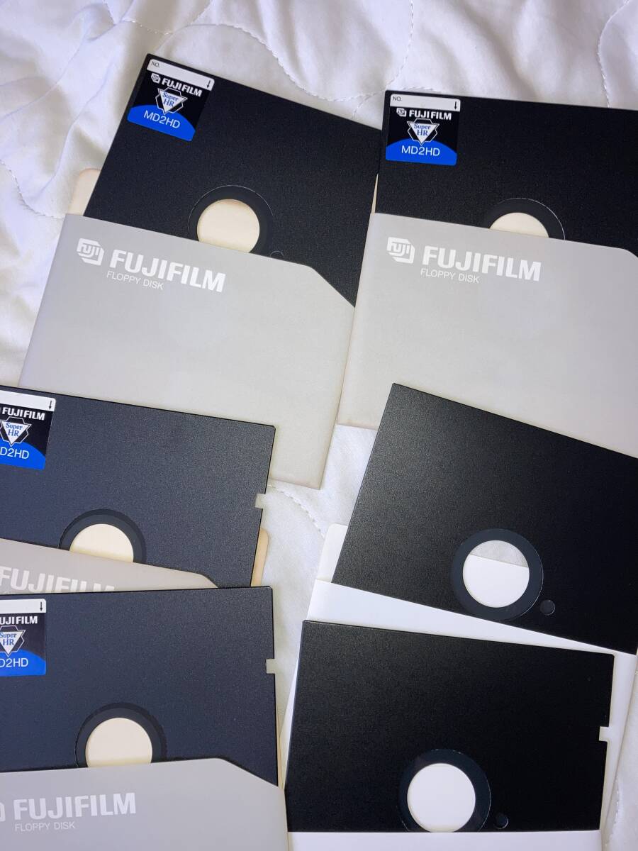 フロッピーディスク 5.25インチ 2HD 6枚 (+1枚オマケです)_画像2