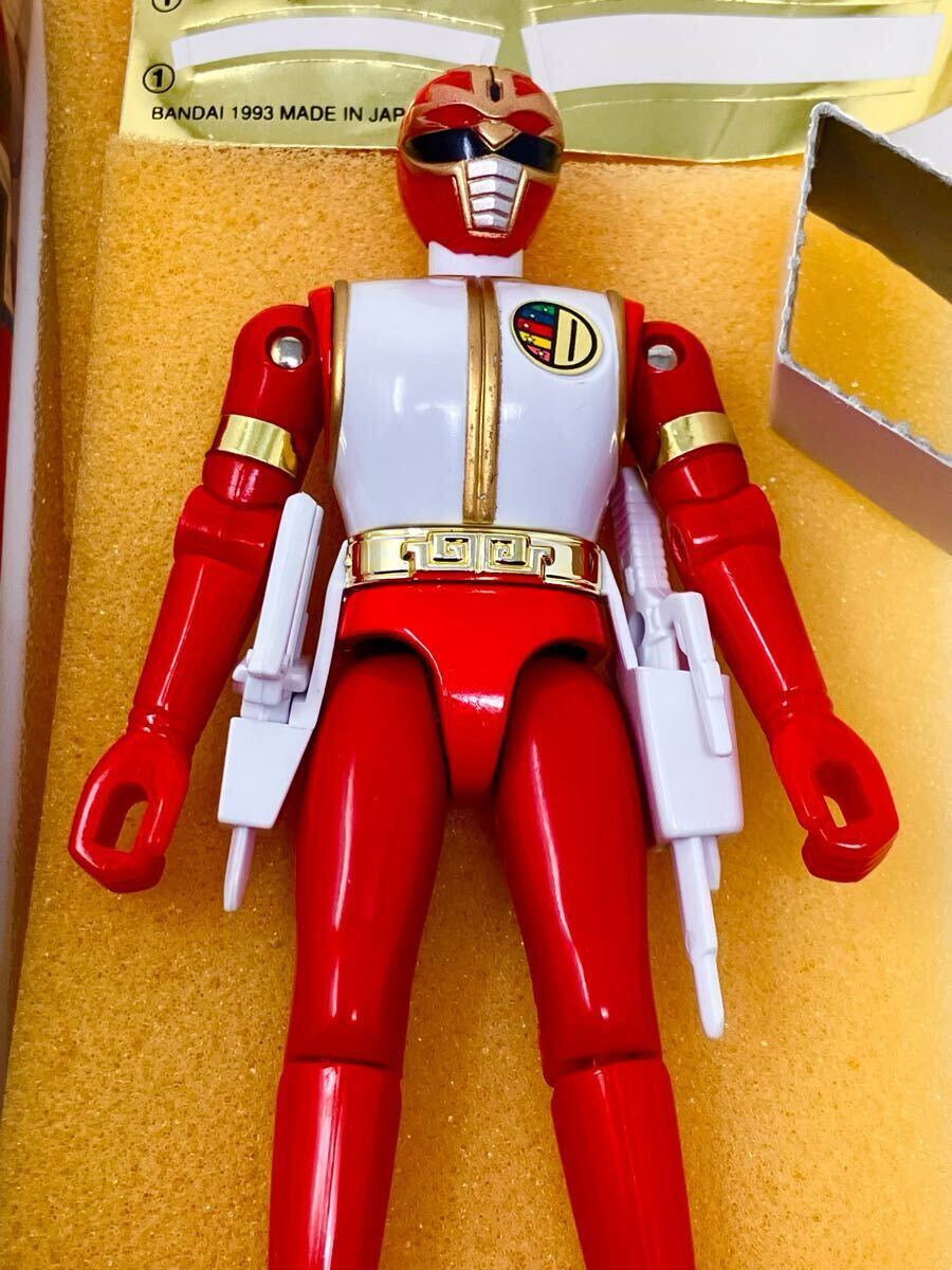 ★★デットストック　未使用　五星戦隊ダイレンジャー 超合金 リュウレンジャー　バンダイ BANDAI 超合金 当時物★★_画像4