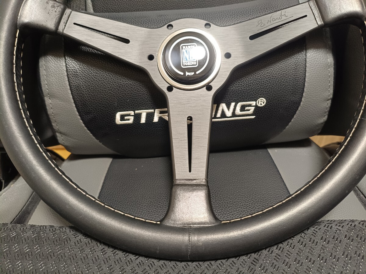 即決 正規品 NARDI classic ナルディ クラシック φ36 360mm ブラックスポーク ブラックレザー 送料無料_画像3