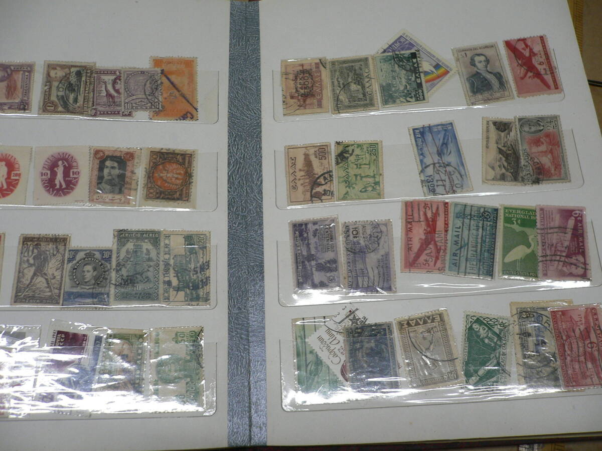  зарубежный марка альбом 1 шт. China марка 1 страница есть 