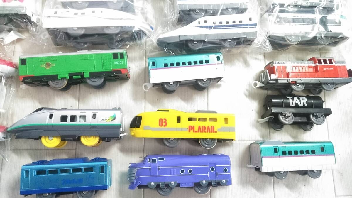  Plarail машина электропоезд различный суммировать 95 шт. комплект Junk BB3