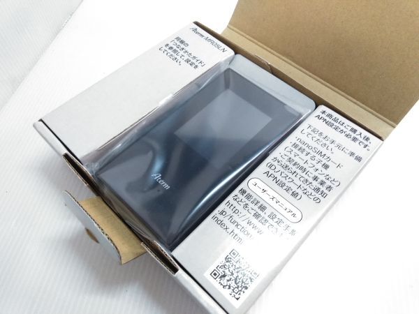 не использовался NEC Aterm MR05LN мобильный маршрутизатор черный cradle имеется #349TD